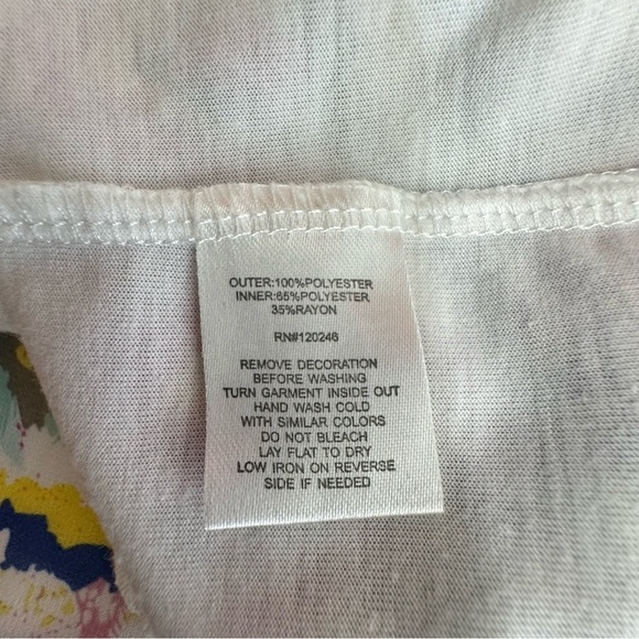 Wallflower Modern Aztec Print Layered Summer Tank - Picture 5 of 5